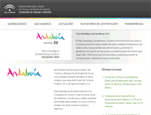 Tablet Screenshot of jornadasaceleracionempresarial.turismoandaluz.com